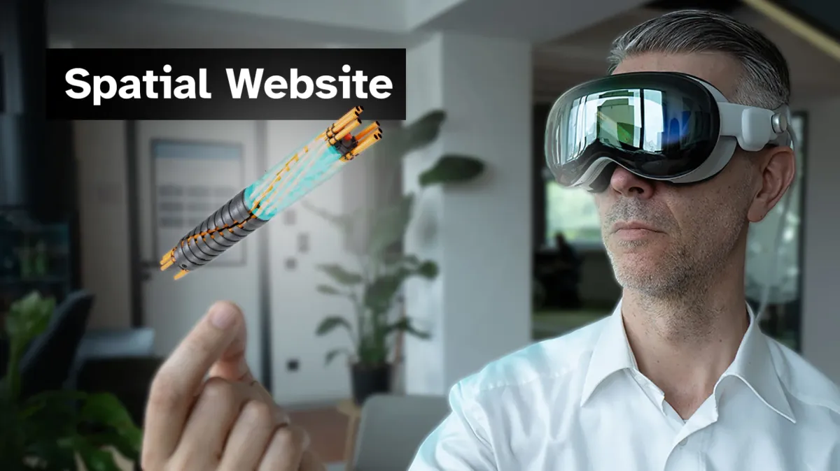 Willkommen in der Zukunft: Wie 3D-Spatial-Websites das Web mit "Augments“ verwandeln